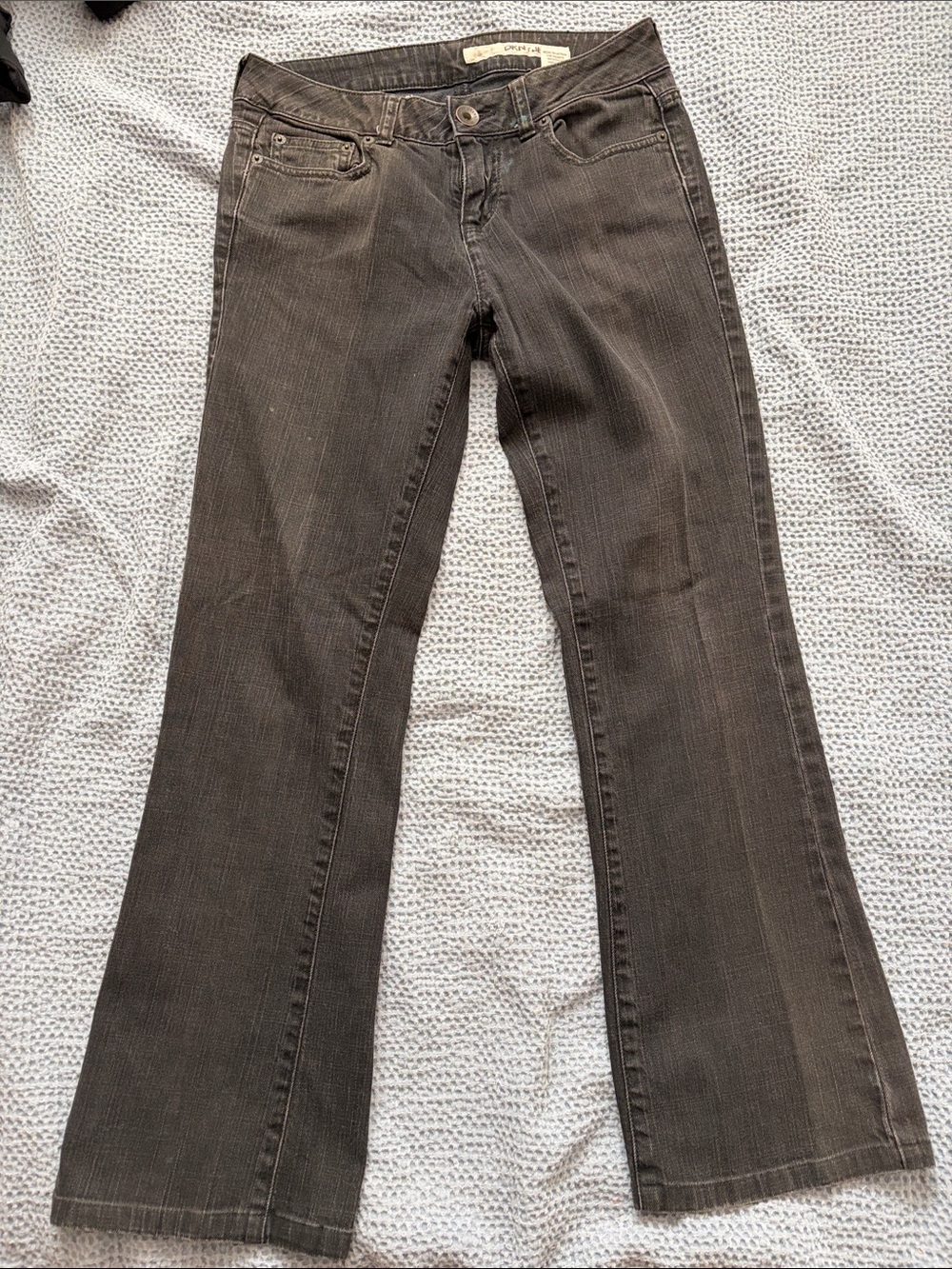 DKNY Women's Charcoal Flare Jeans